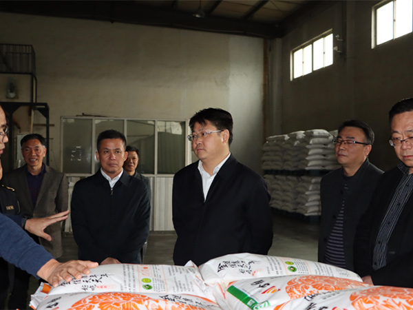 新干县委副书记、县长涂乐到新干公司视察督导食品安全工作